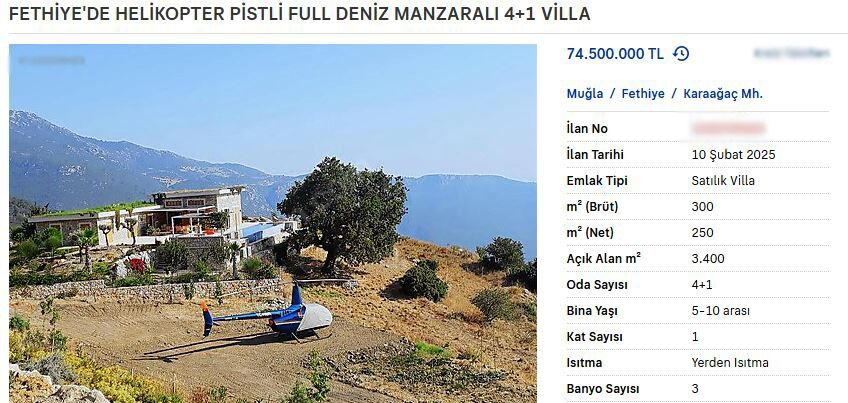 Fethiye’de Lüks Konutların Fiyatları Dudak Uçuklatıyor!