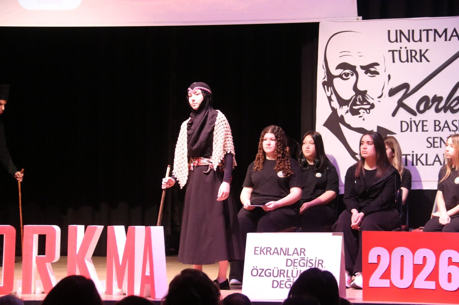 Fethiye’de Mehmet Akif Ersoy Ve İstiklal Marşı Unutulmadı