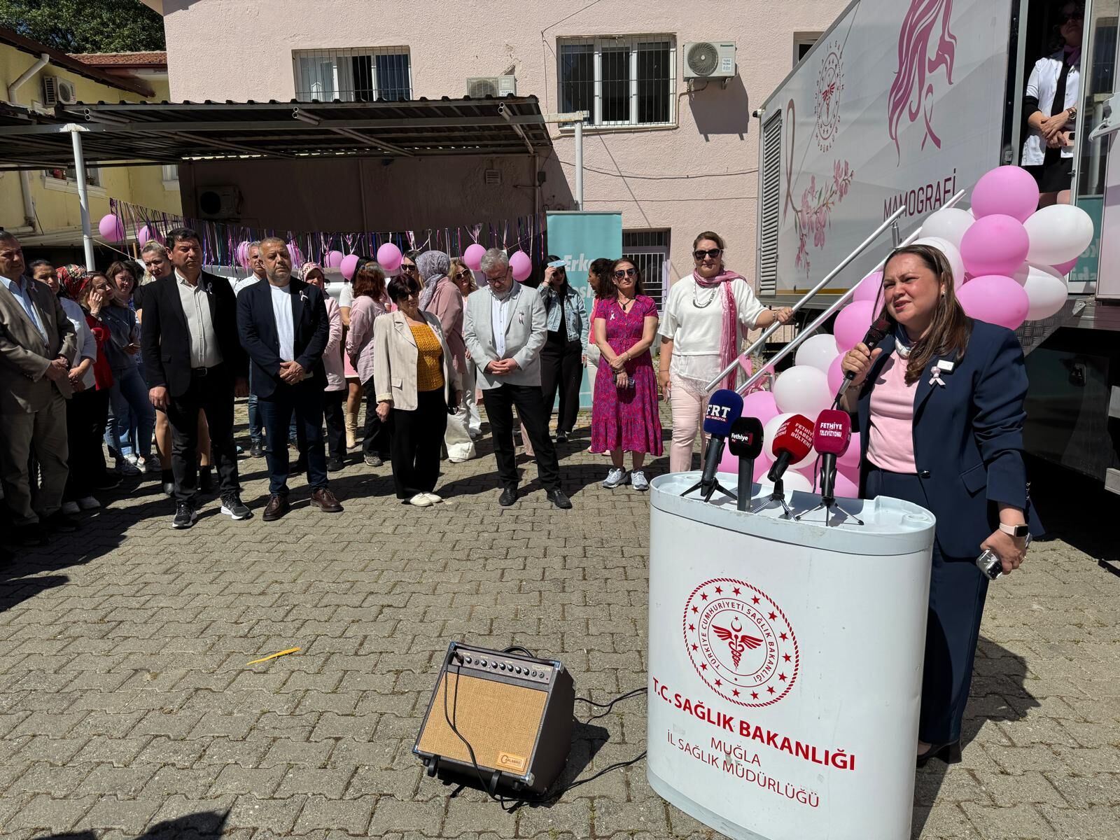 Fethiye’de Mobil Kanser Tarama Aracı Hizmete Başladı