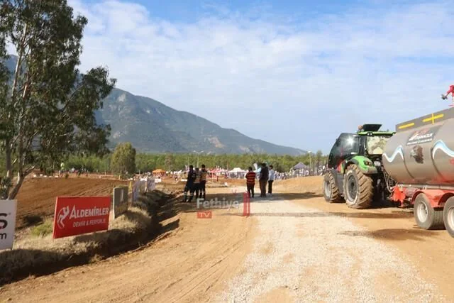 Fethiye'de Motokros Heyecanı