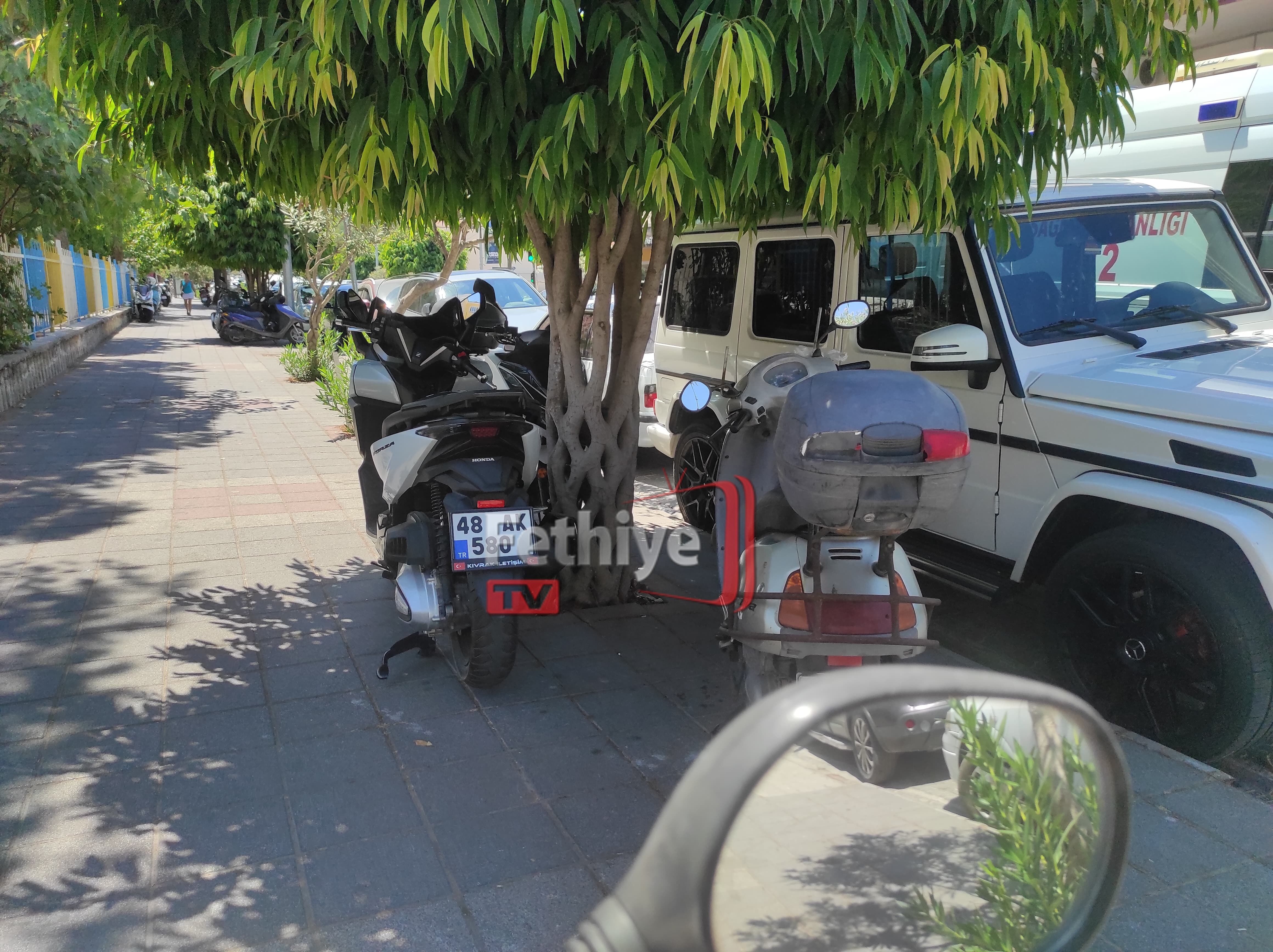 Fethiye'de Motosiklet Park Sorunu Büyüyor