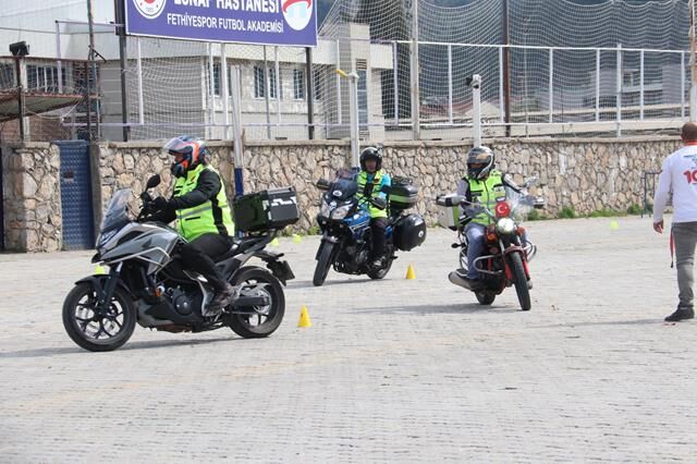 Fethiye’de Motosiklet Sürüş Eğitimi Büyük İlgi Gördü