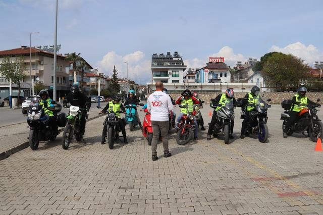 Fethiye’de Motosiklet Sürüş Eğitimi Büyük İlgi Gördü