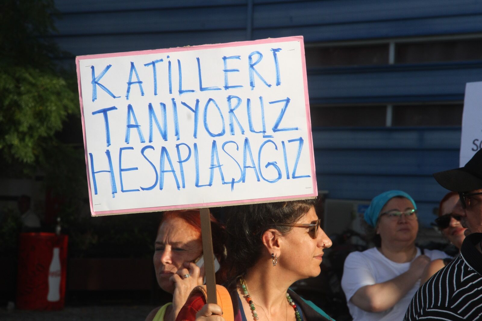 Fethiye'de Narin Güran İçin Eylem