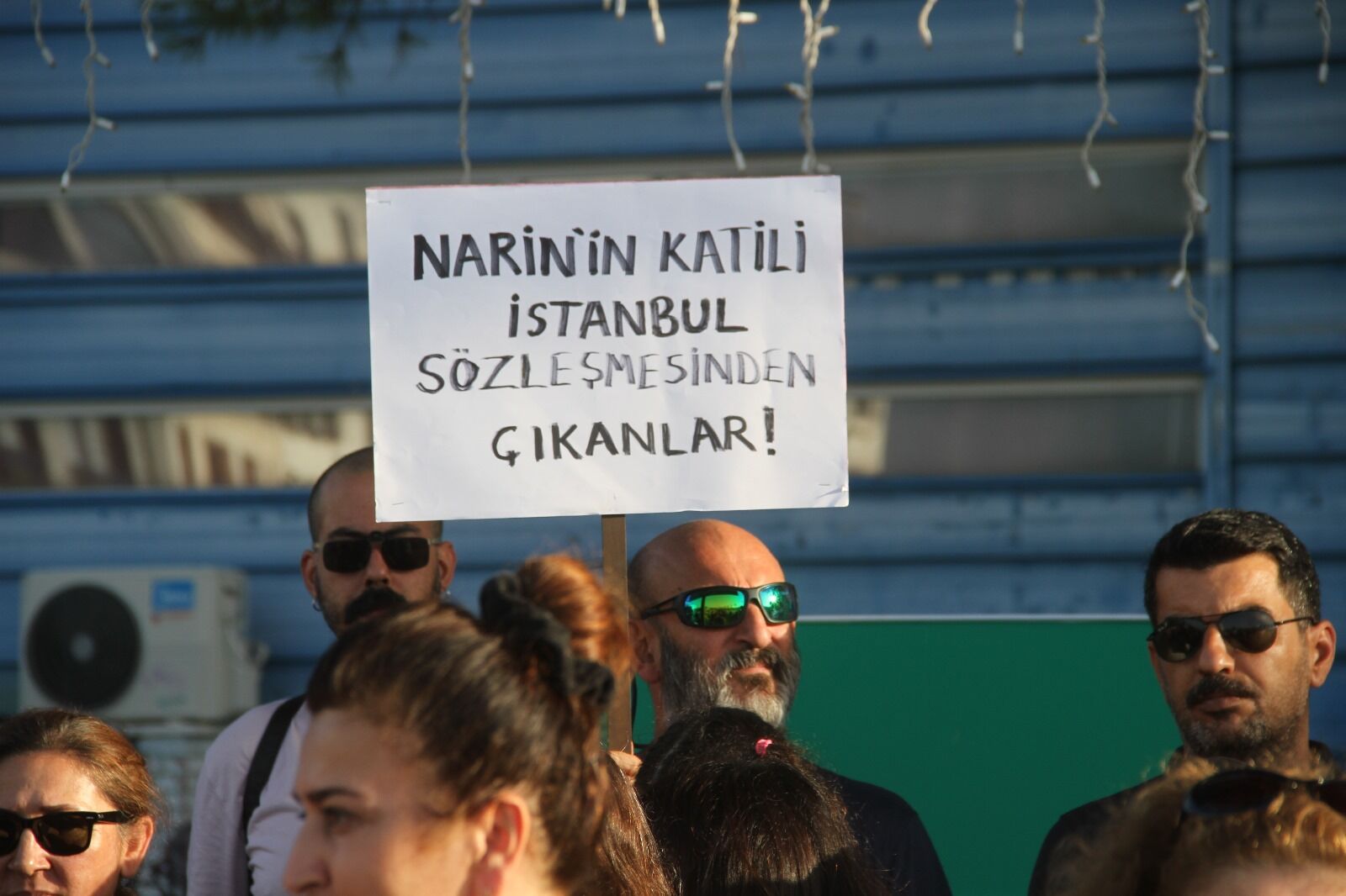 Fethiye'de Narin Güran İçin Eylem