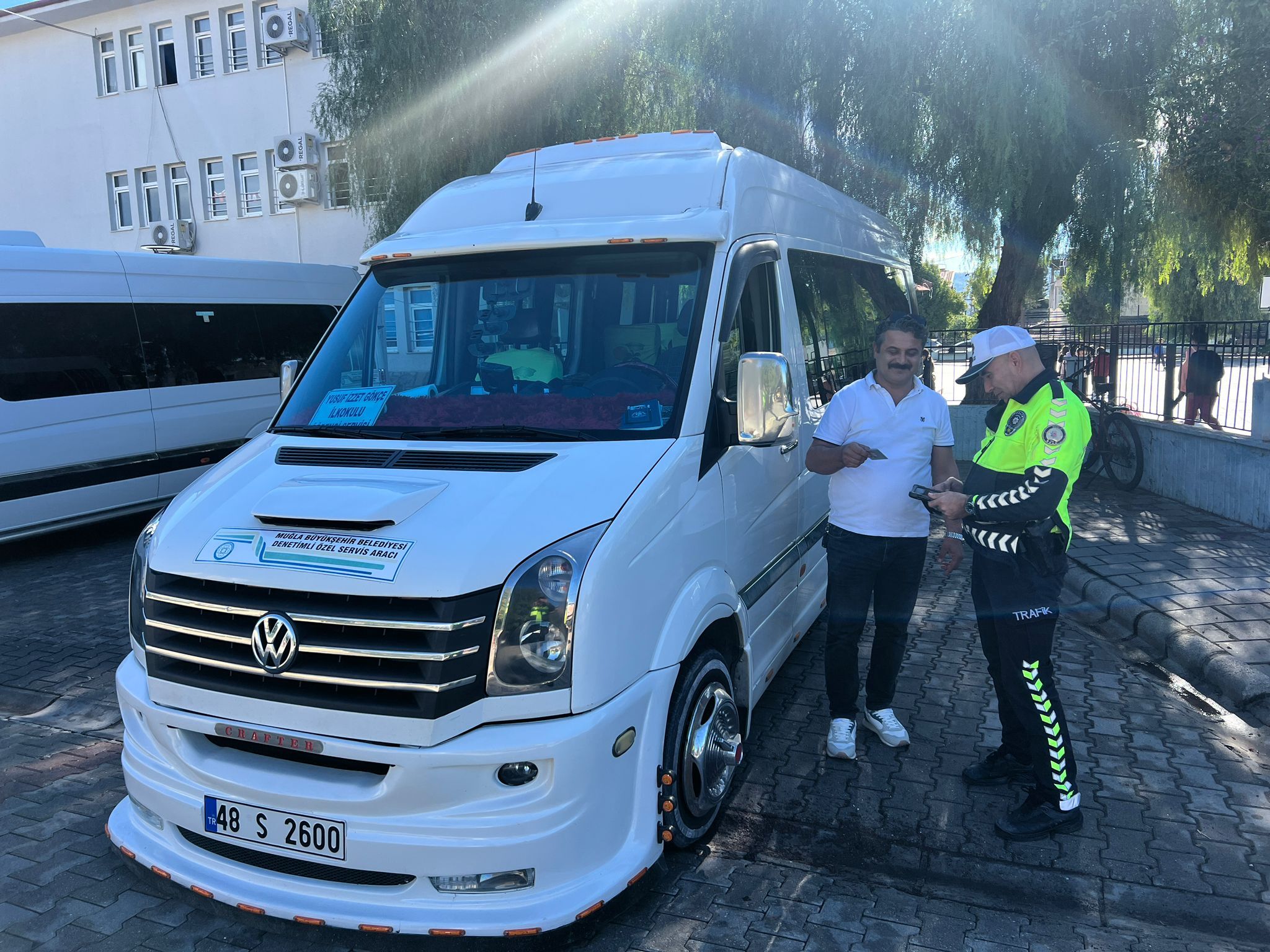 Fethiye’de Öğrenci Servislerine Yoğun Denetim