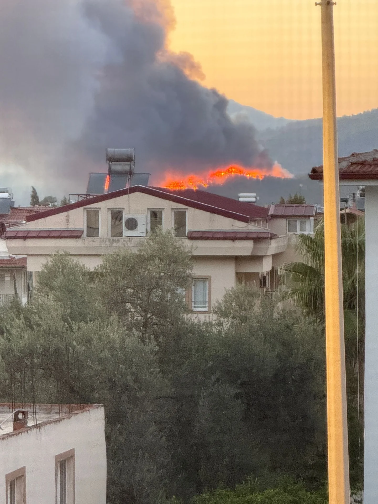 Fethiye’de Orman Yangını Kontrol Altına Alındı: 78 Hane Tahliye Edildi, 574 Kişi Güvenli Bölgeye Alındı