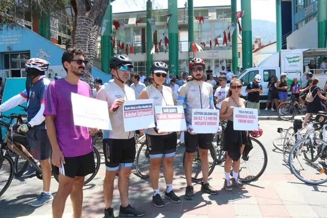 Fethiye’de Özgür Ve İlker İçin Pedal Çevirdiler