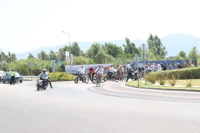Fethiye’de Özgür Ve İlker İçin Pedal Çevirdiler