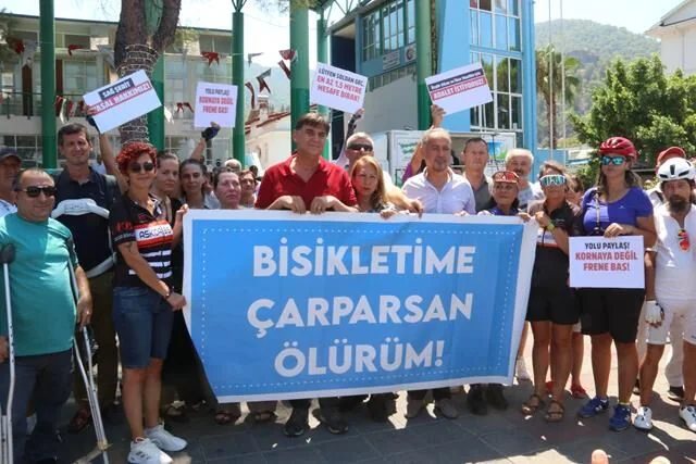 Fethiye’de Özgür Ve İlker İçin Pedal Çevirdiler