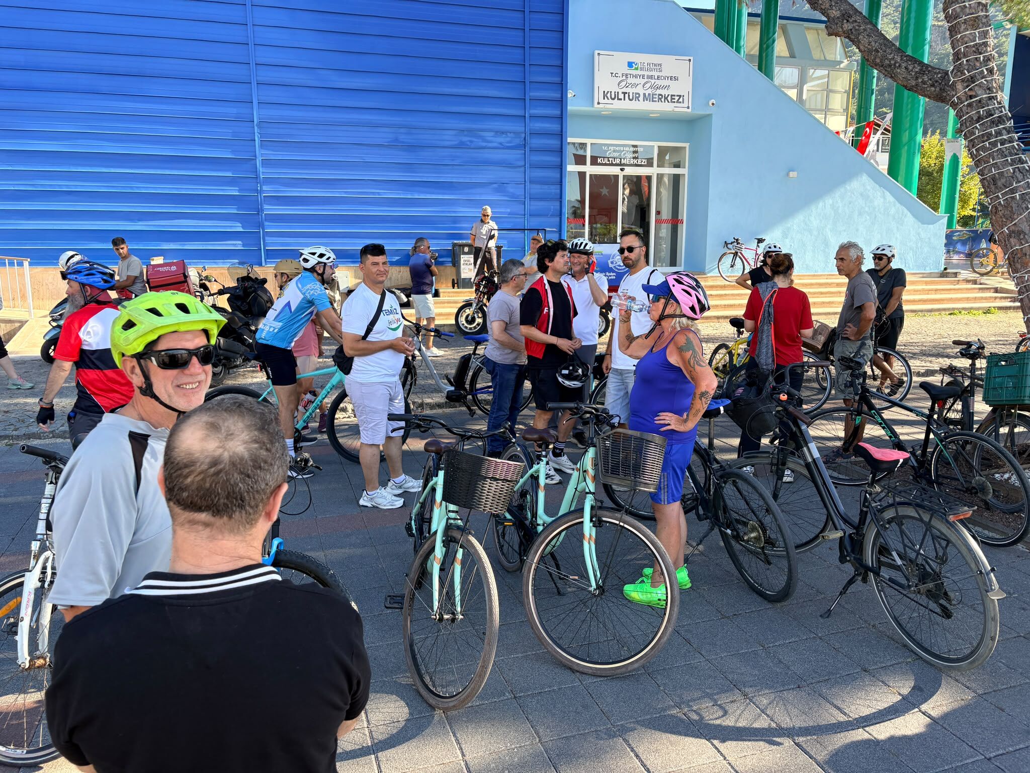 Fethiye’de Pedallar Dünya Bisiklet Günü İçin Döndü