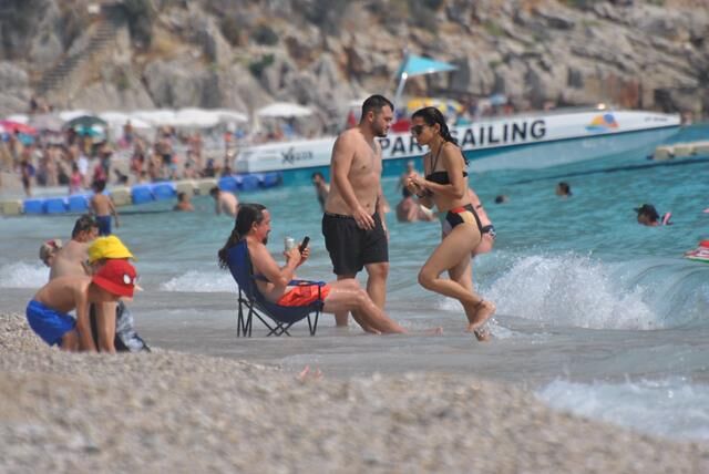 Fethiye’de Plajlar Doldu