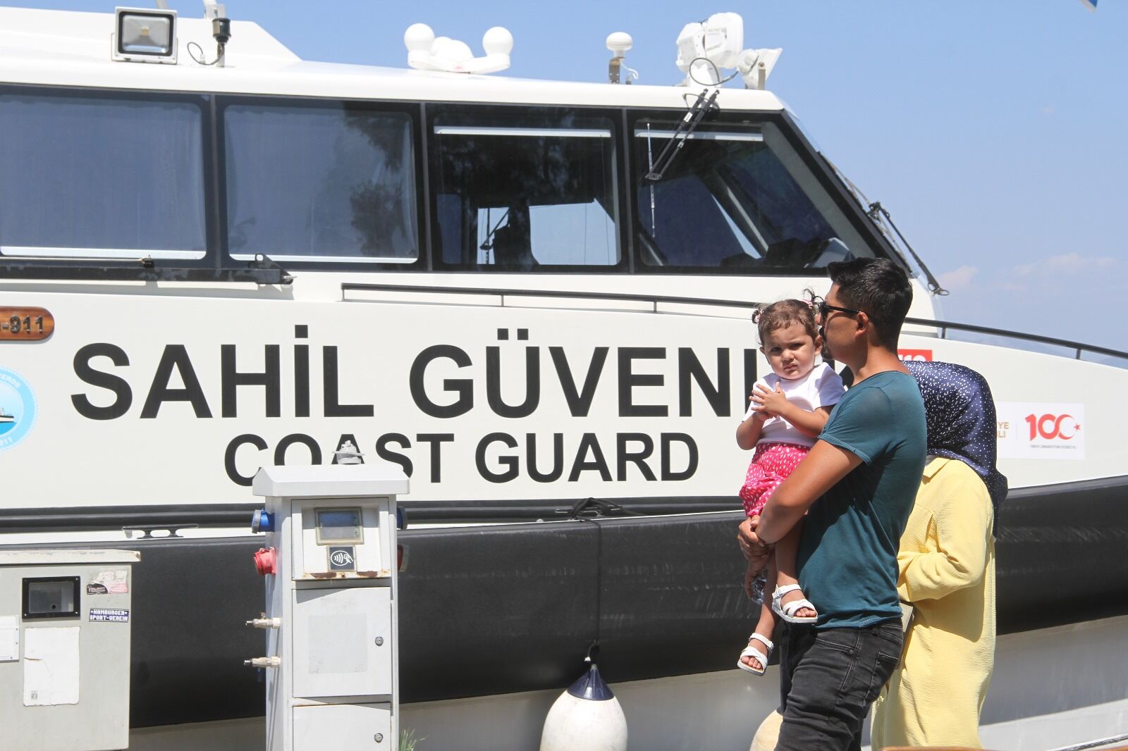 Fethiye'de Sahil Güvenlik TCSG-911 Botu Ziyaretçilerini Ağırladı