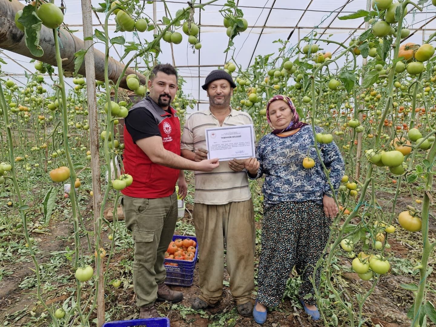 Fethiye’de Tarım Yapan Çiftçilere Pestisit Denetimi