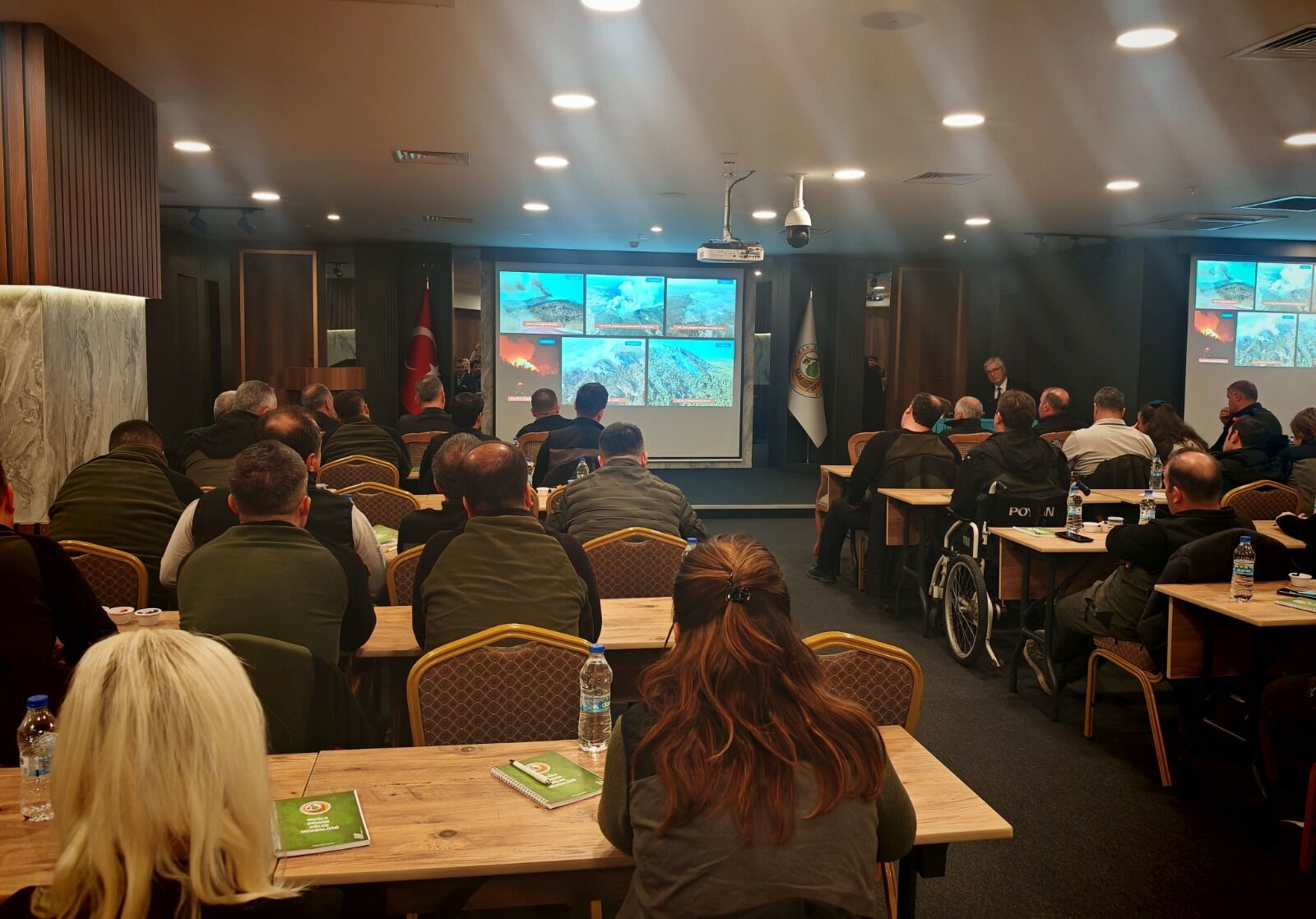 Fethiye’de Teknik Personellere Yangın Eğitimi Verildi