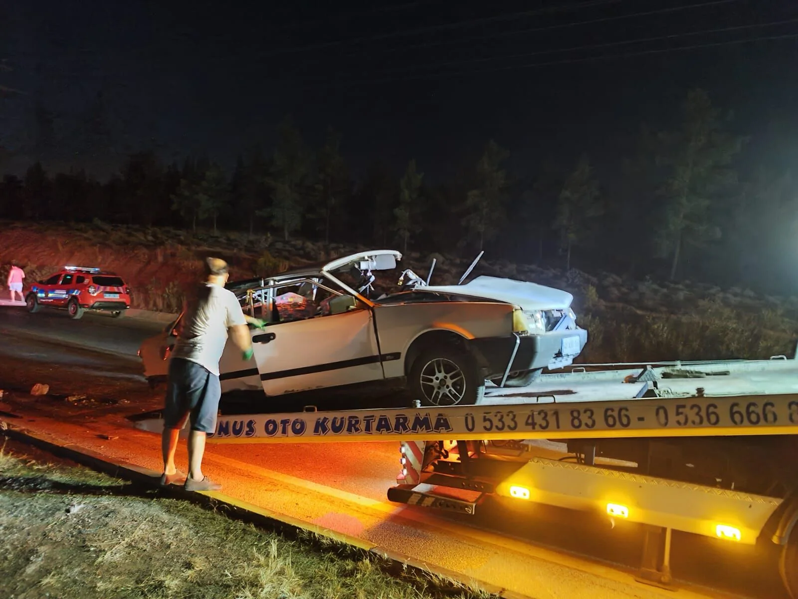 Fethiye’de Trafik Kazası: 1 Ölü, 2 Yaralı