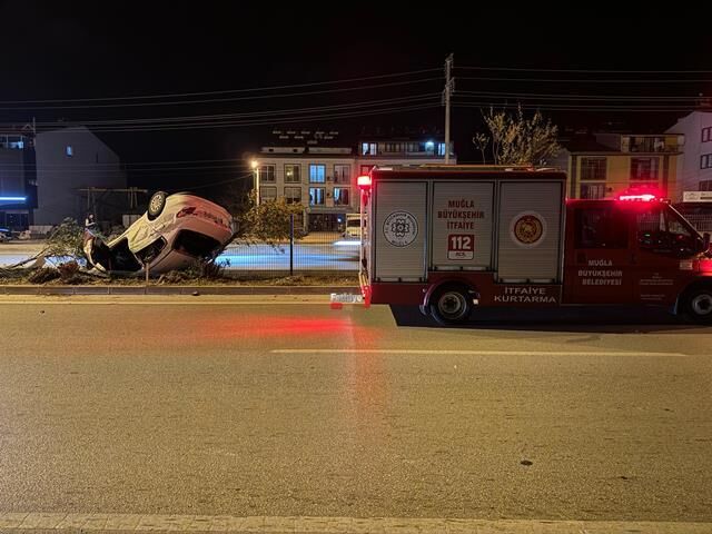 Fethiye’de Trafik Kazası: 2 Kişi Yaralandı