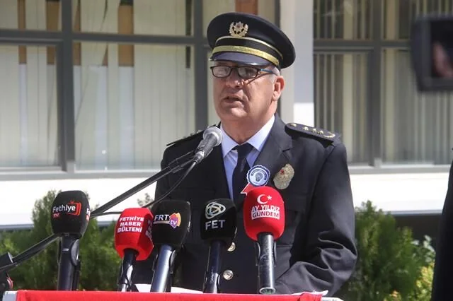 Fethiye'de Türk Polis Teşkilatının 180. Kuruluş Yıldönümü Törenle Kutlandı