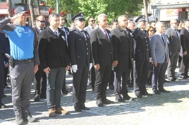 Fethiye'de Türk Polis Teşkilatının 180. Kuruluş Yıldönümü Törenle Kutlandı