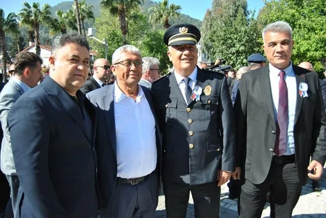 Fethiye'de Türk Polis Teşkilatının 180. Kuruluş Yıldönümü Törenle Kutlandı