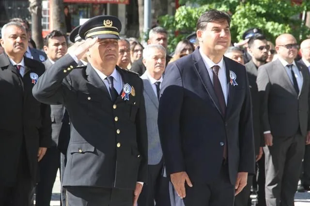 Fethiye'de Türk Polis Teşkilatının 180. Kuruluş Yıldönümü Törenle Kutlandı