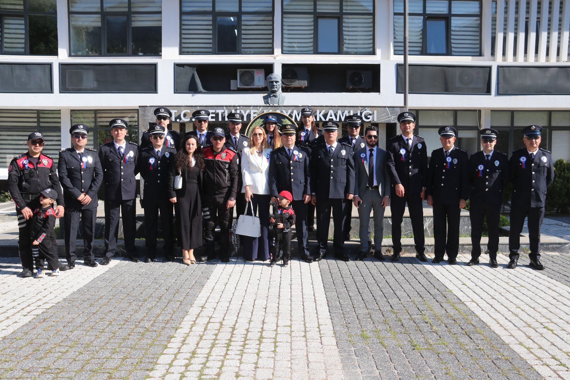 Fethiye'de Türk Polis Teşkilatının 181. Kuruluş Yıldönümü Törenle Kutlandı