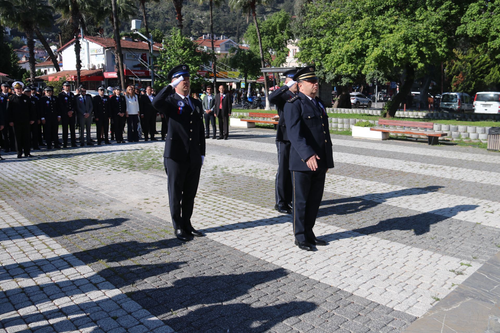 Fethiye'de Türk Polis Teşkilatının 181. Kuruluş Yıldönümü Törenle Kutlandı