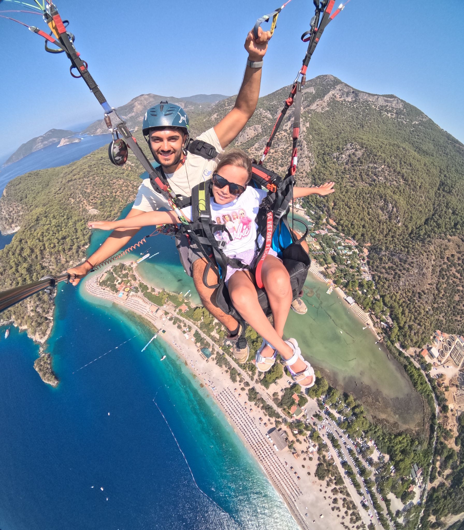 Fethiye'de Yamaç Paraşütü Bereketi