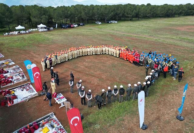 Fethiye’de Yangın Ekiplerinin İş Başı Eğitimleri Yapıldı