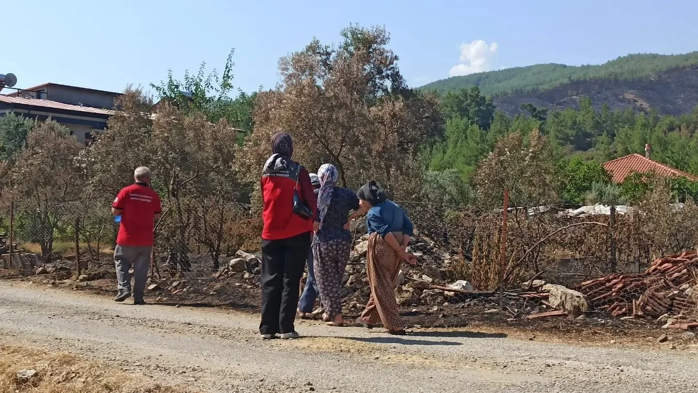 Fethiye'de Yangının Yaraları Sarılıyor