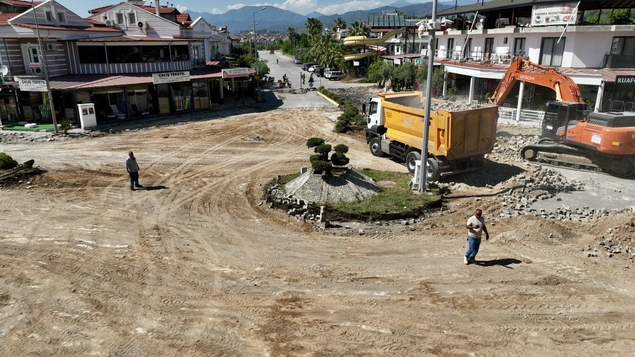 Fethiye’de Yeni Kavşak Düzenlemesi