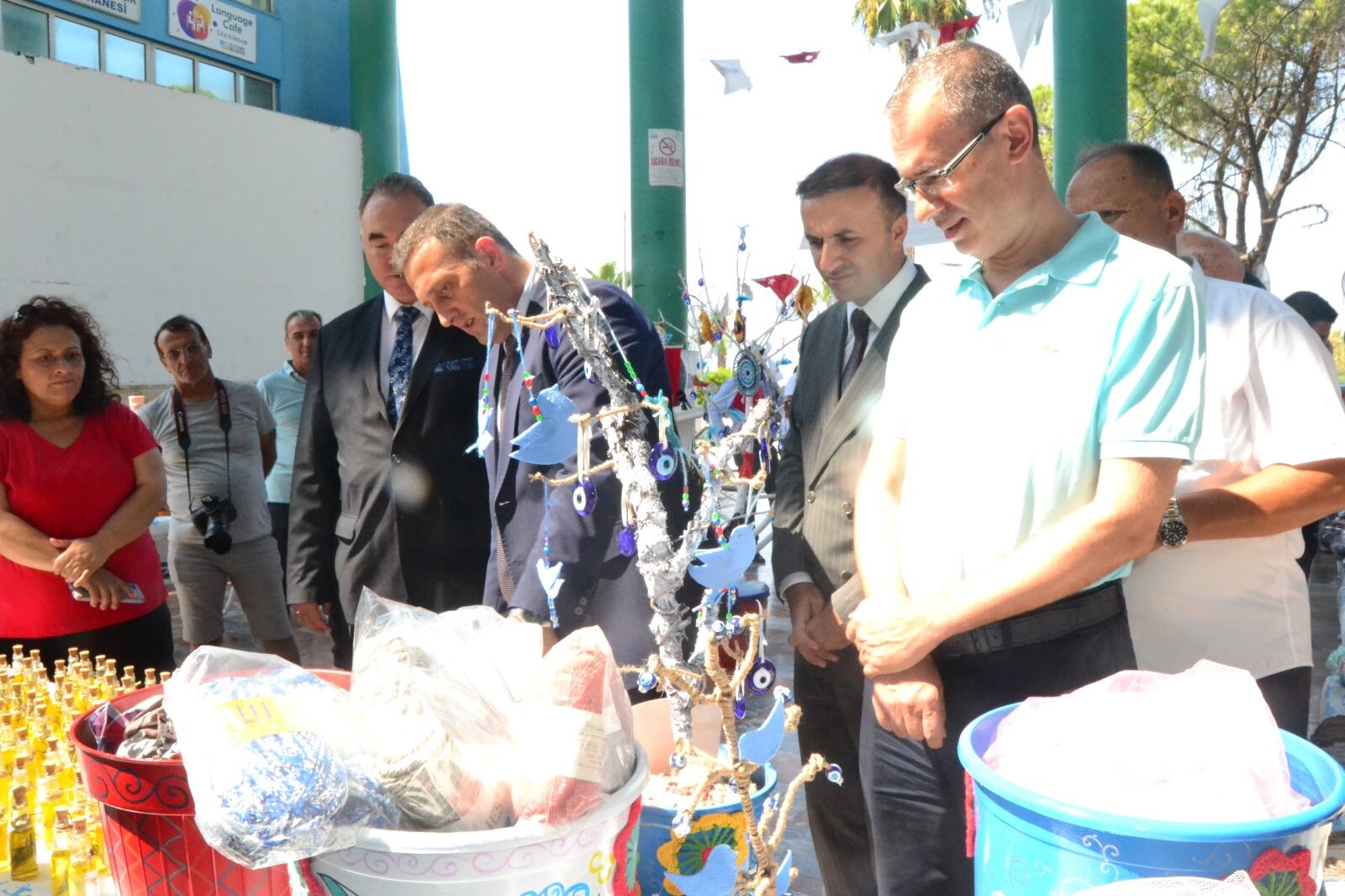 Fethiye'de Yükümlülerden Geri Dönüşüm El Sanatları Sergisi