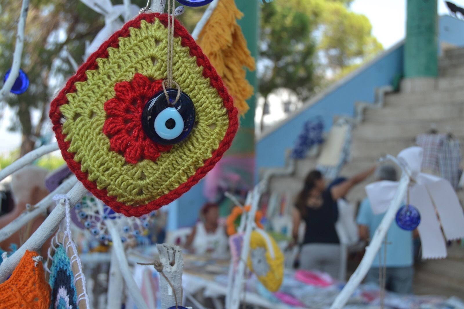 Fethiye'de Yükümlülerden Geri Dönüşüm El Sanatları Sergisi