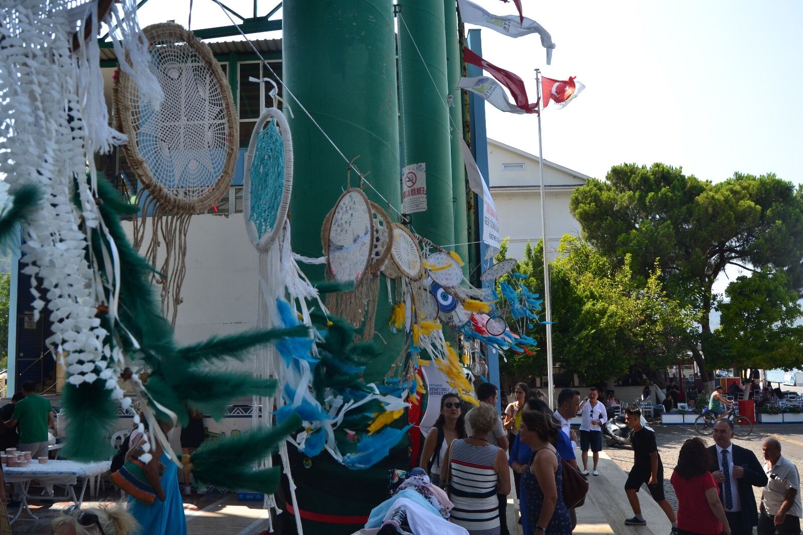 Fethiye'de Yükümlülerden Geri Dönüşüm El Sanatları Sergisi