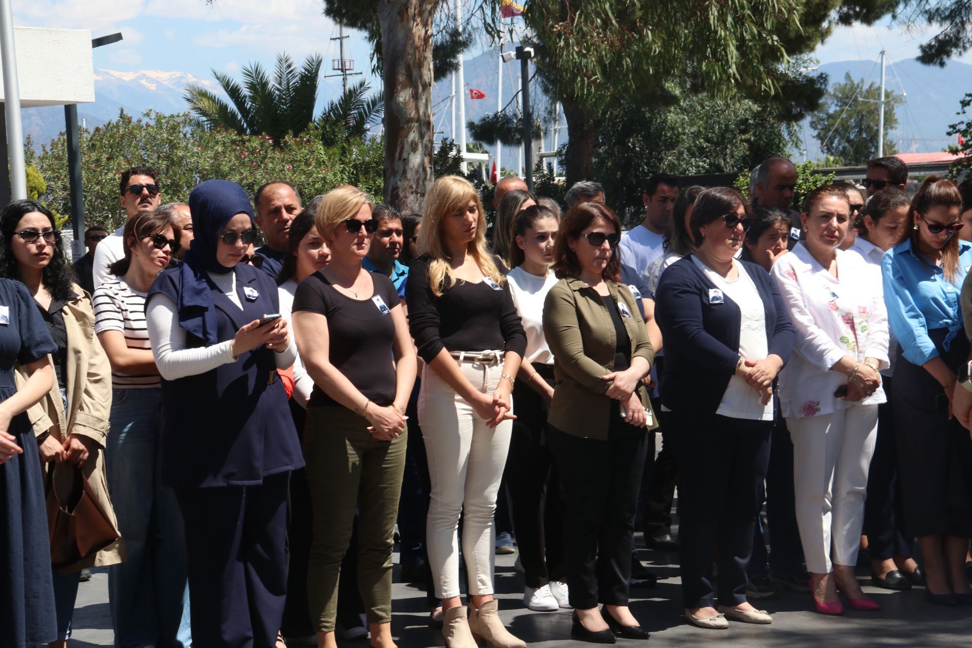 Fethiye’de Zabıta Personeli Kerem Ersoy’a Duygusal Veda