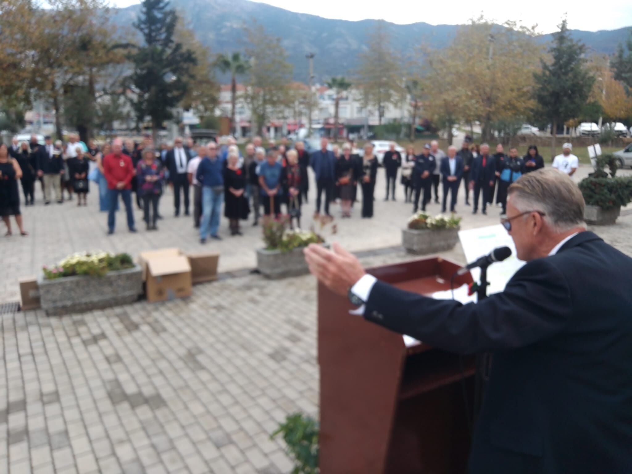 Fethiye’deki İngilizler Atatürk’ü Törenle Andı