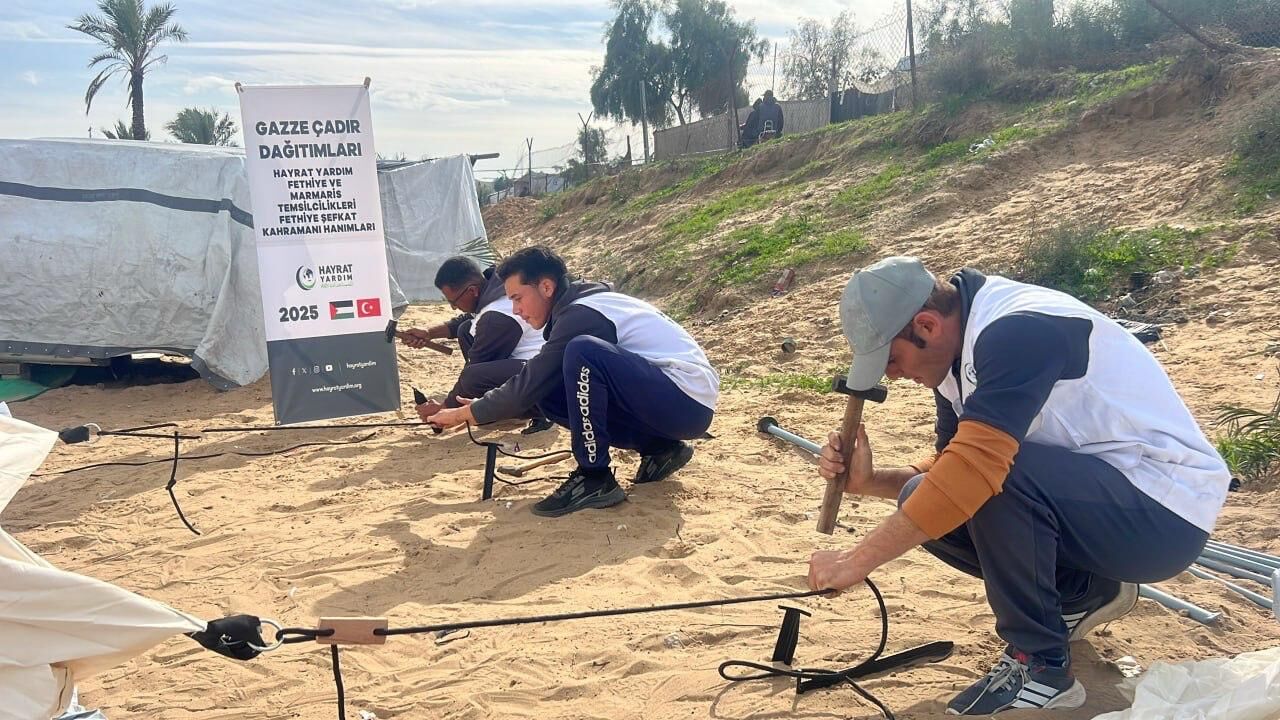 Fethiye'deki Kermes Geliri Gazze’ye Ulaştırıldı