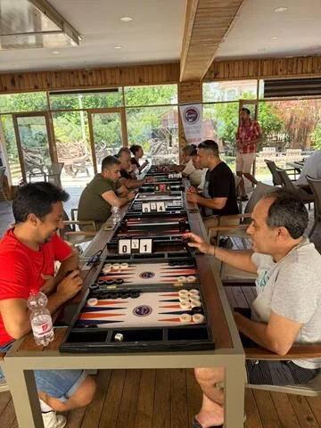Fethiye'deki Öğretmenler Tavla Turnuvası, Çekişmeli Ve Heyecanlı Geçti