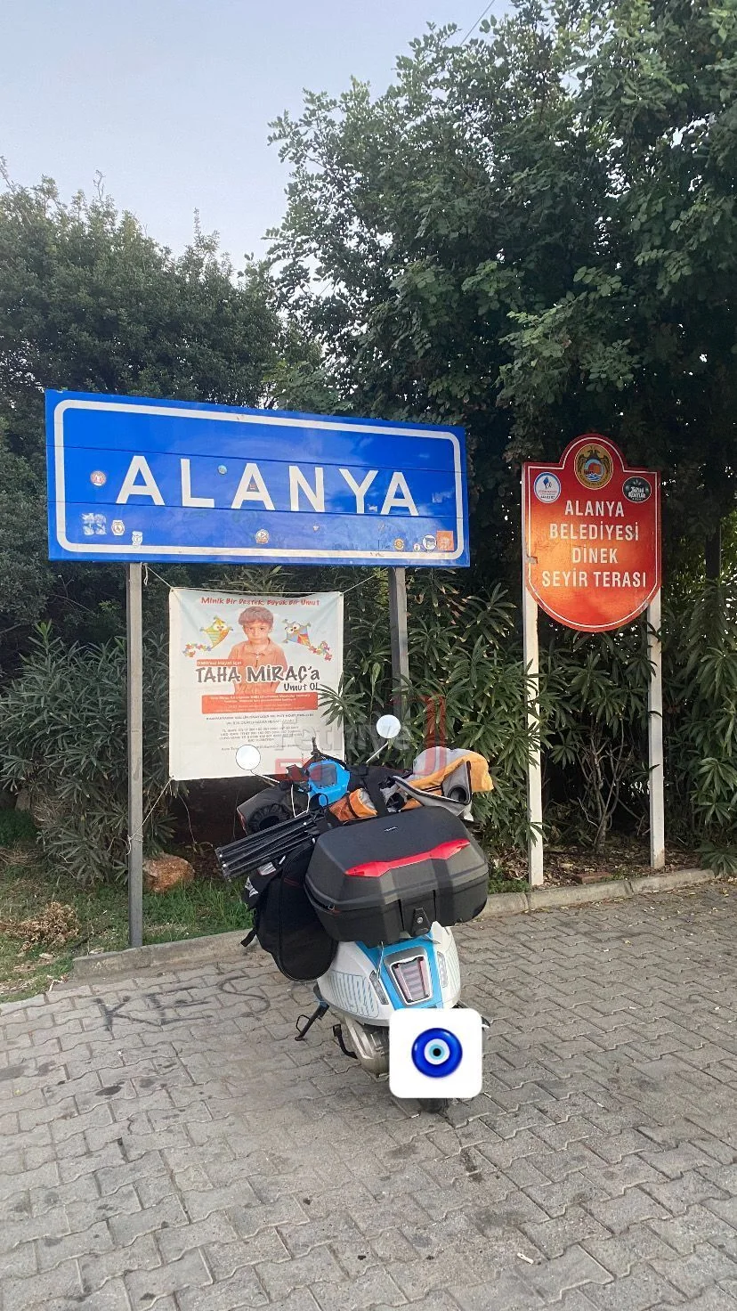 Fethiye’den Adıyaman’a 50 CC Motorla 3 Bin 40 Kilometrelik Yolculuk