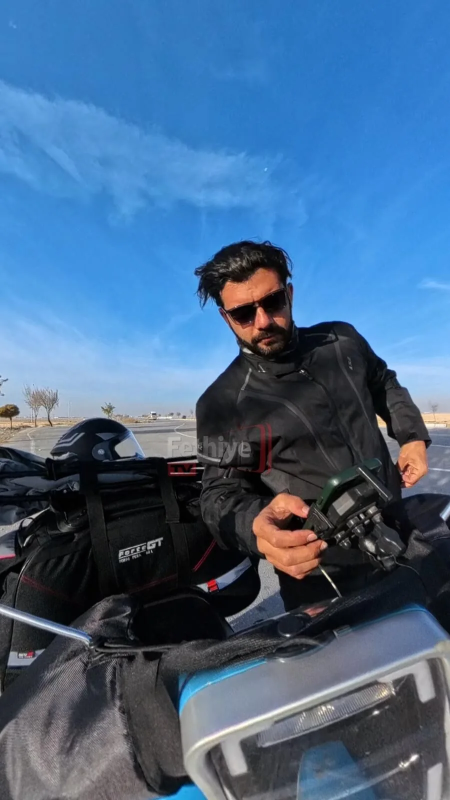 Fethiye’den Adıyaman’a 50 CC Motorla 3 Bin 40 Kilometrelik Yolculuk