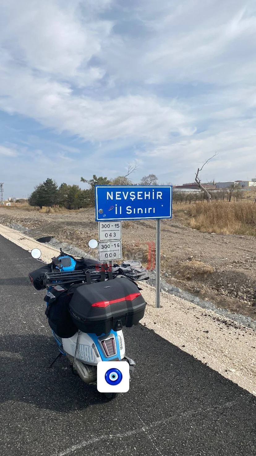 Fethiye’den Adıyaman’a 50 CC Motorla 3 Bin 40 Kilometrelik Yolculuk