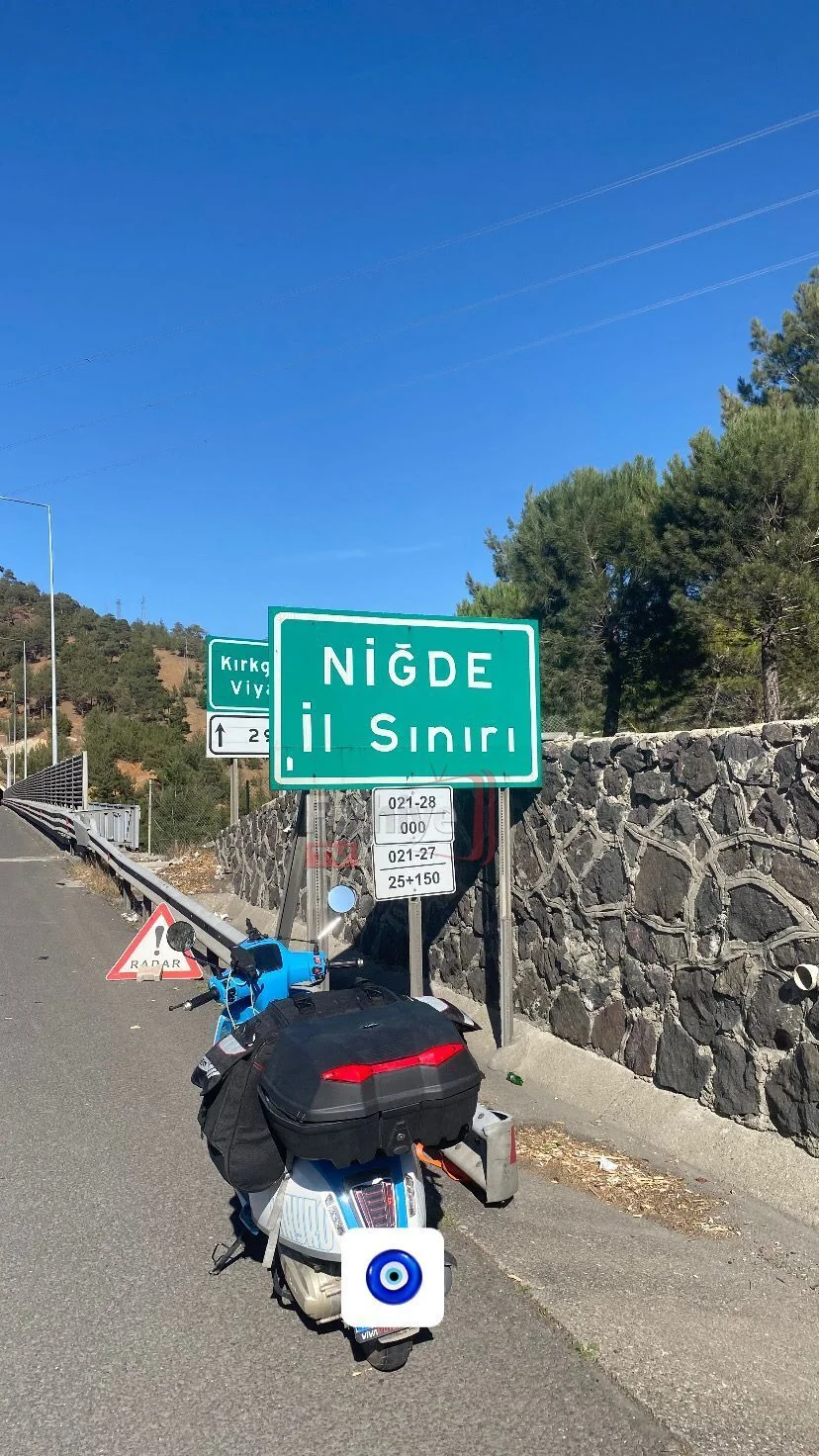 Fethiye’den Adıyaman’a 50 CC Motorla 3 Bin 40 Kilometrelik Yolculuk