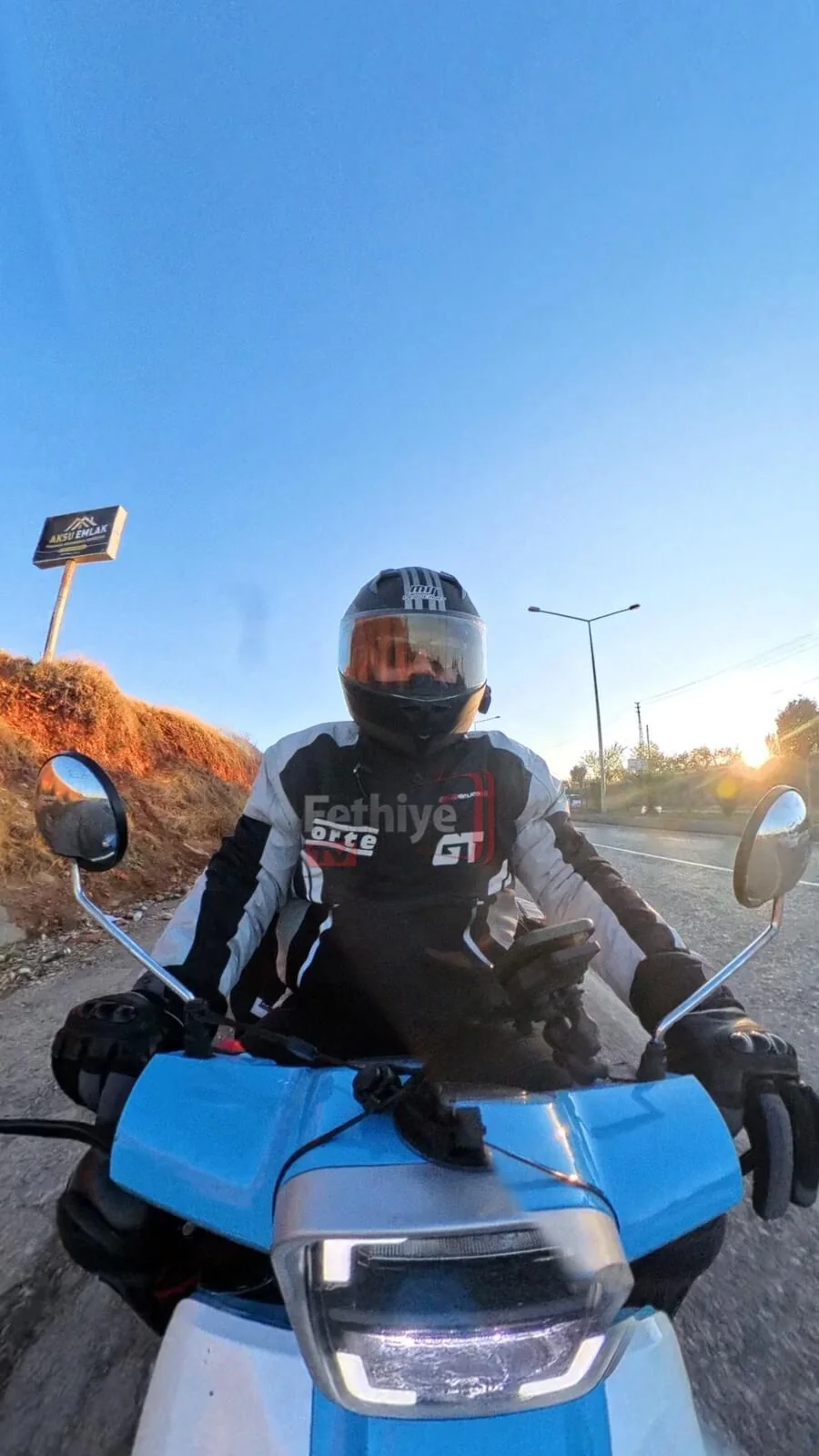 Fethiye’den Adıyaman’a 50 CC Motorla 3 Bin 40 Kilometrelik Yolculuk