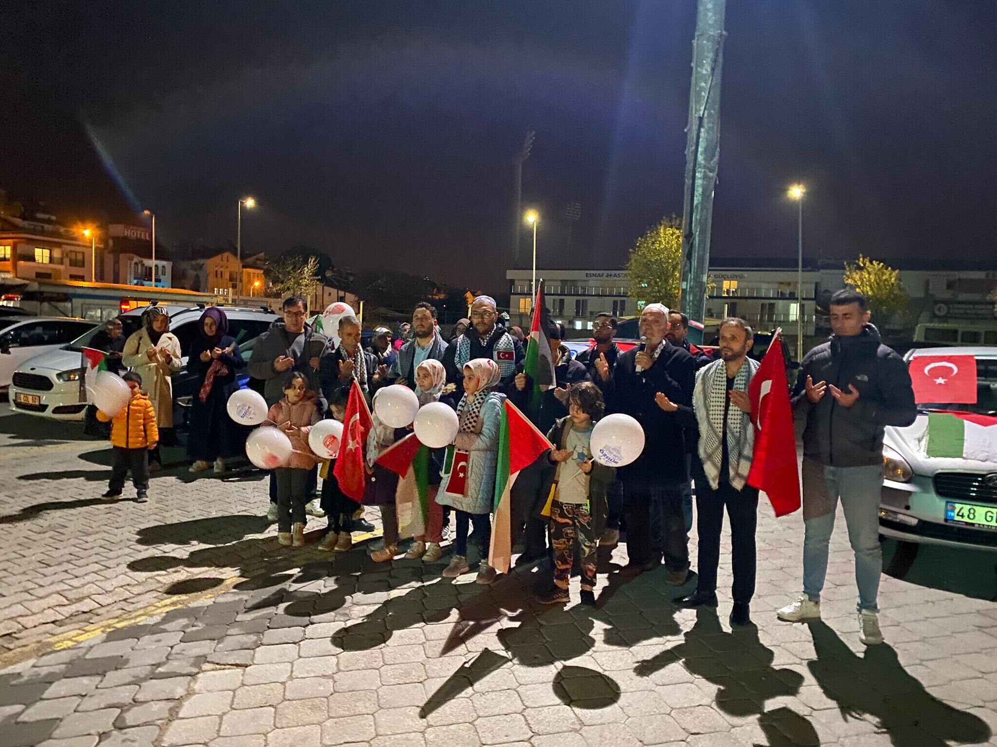 Fethiye’den Kudüs’e Destek “İnancın Zaferi”