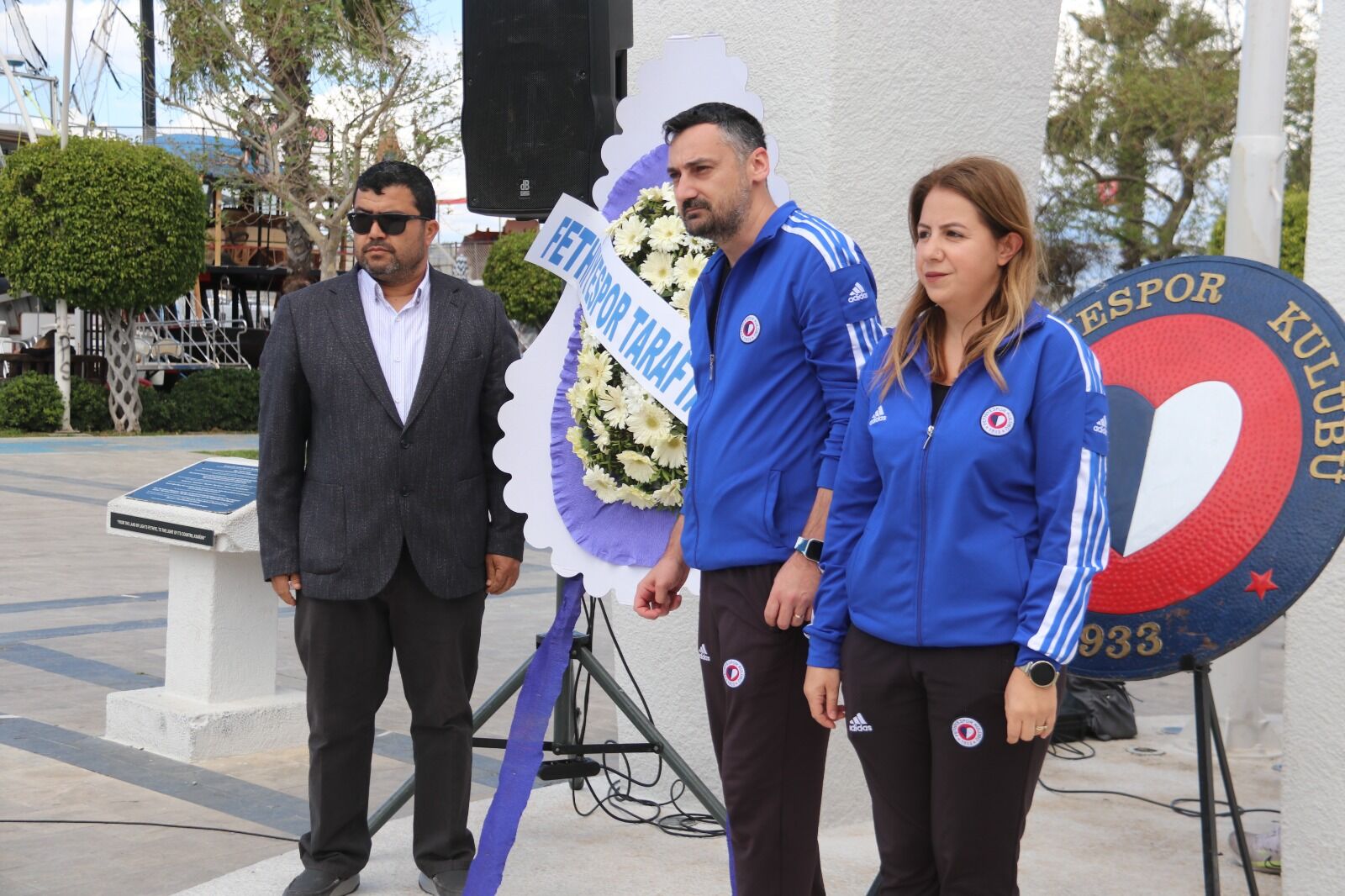 Fethiyespor 93. Yaşını Çelenk Töreniyle Kutladı