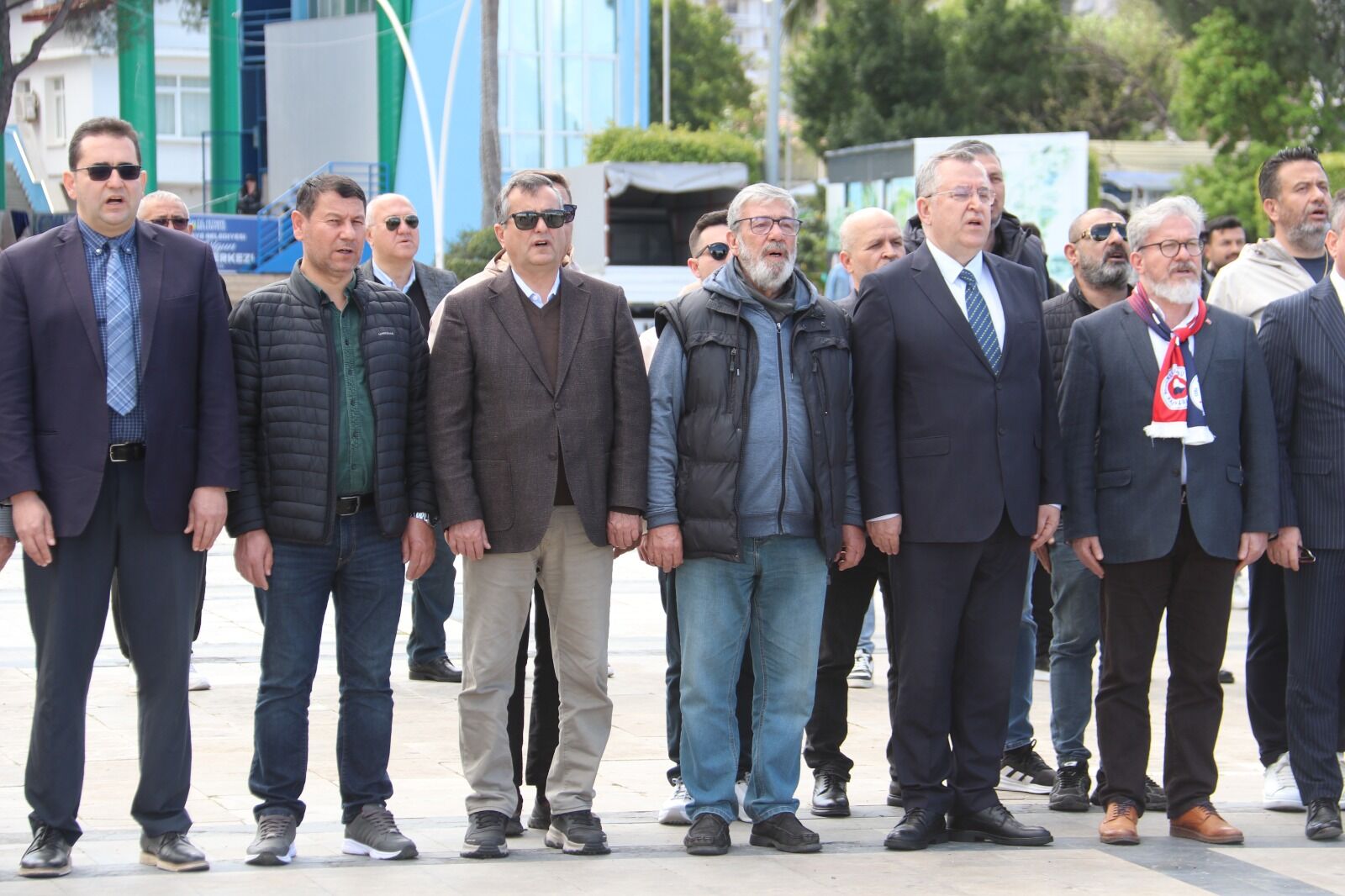 Fethiyespor 93. Yaşını Çelenk Töreniyle Kutladı