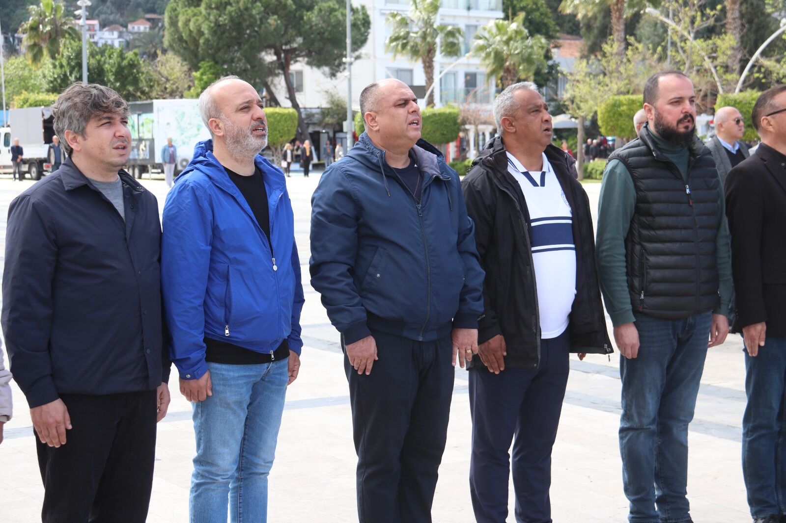 Fethiyespor 93. Yaşını Çelenk Töreniyle Kutladı