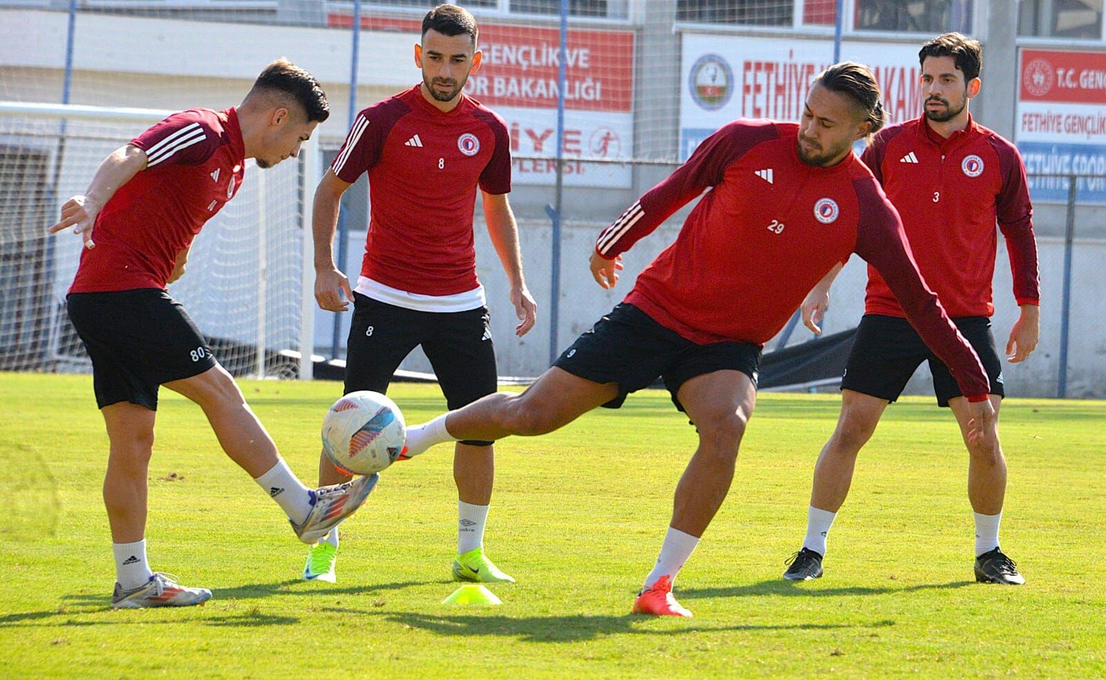 Sarıyer Maçı Hazırlıkları Tamamlandı