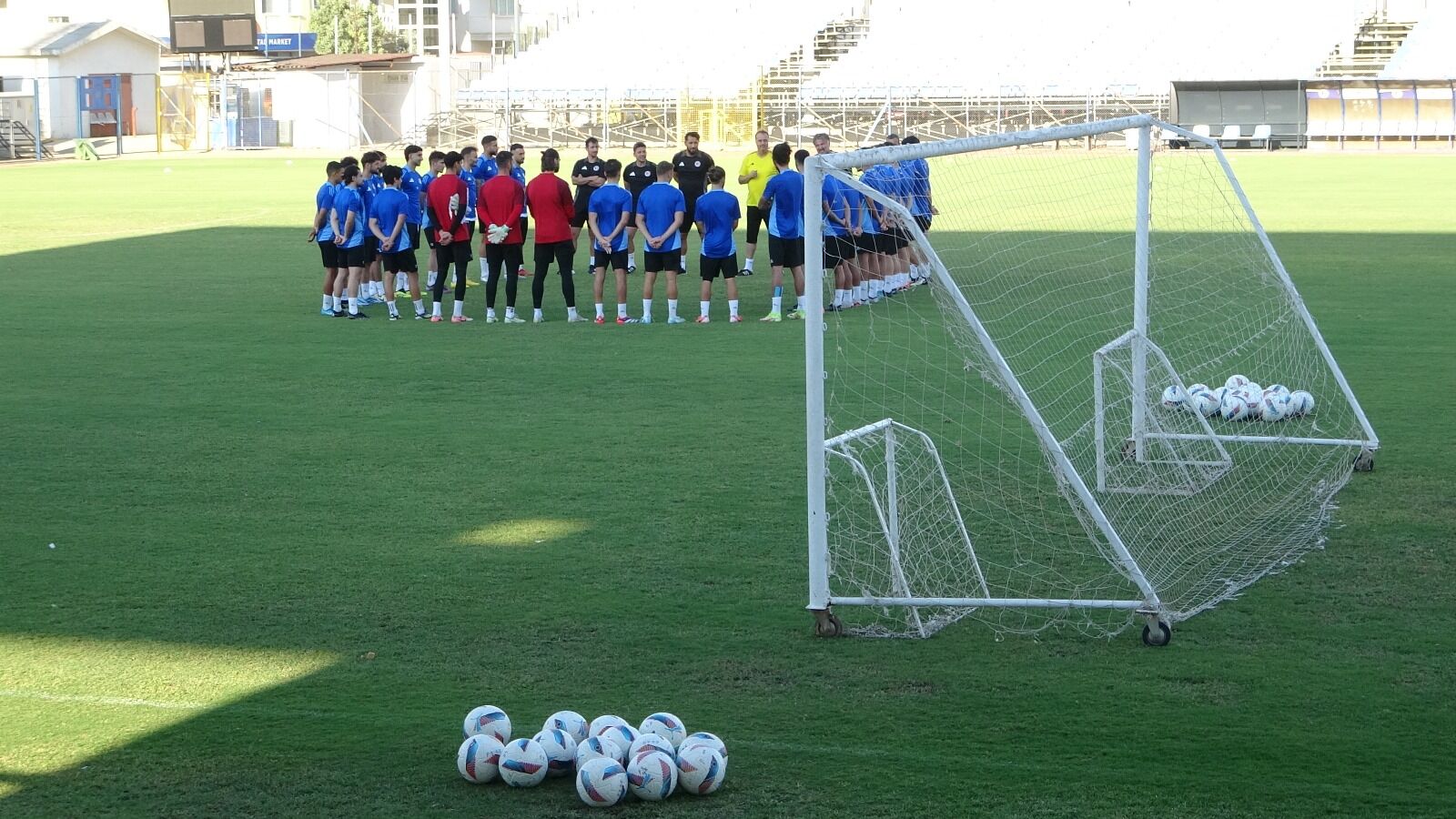 Fethiyespor, Karaköprü Belediyespor Maçı Hazırlığında