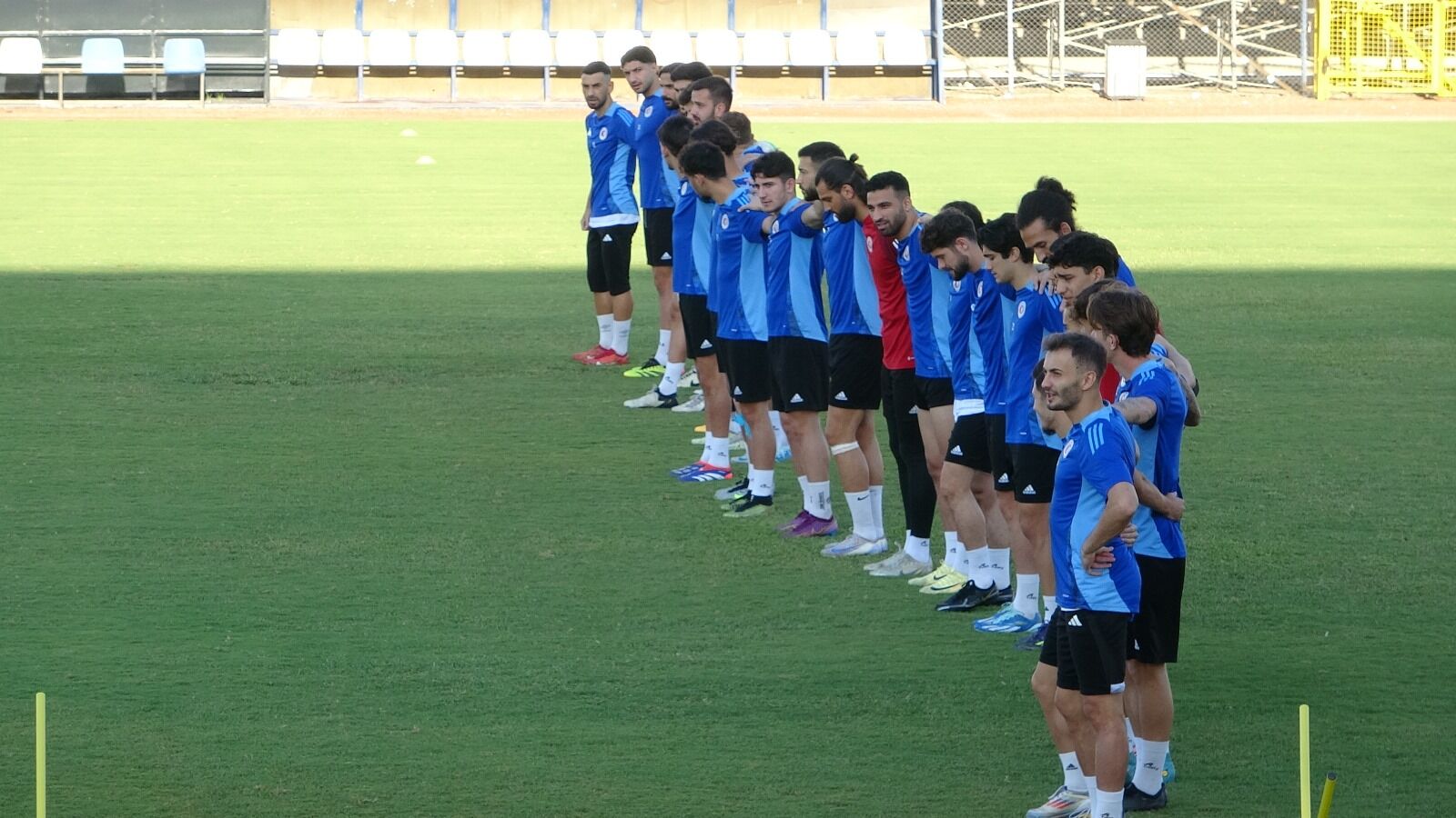 Fethiyespor, Karaköprü Belediyespor Maçı Hazırlığında